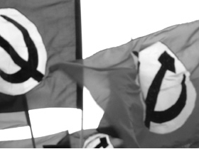 Флаги нацболов. Фото: с сайта nazbol.ru