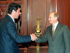 Борис Немцов с Владимиром Путиным. Фото: с сайта nemtsov.ru