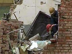 Обрушение общежития. Фото: с сайта rosbalt.ru