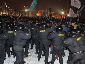 Протесты оппозиции в Минске. Фото: daylife.com