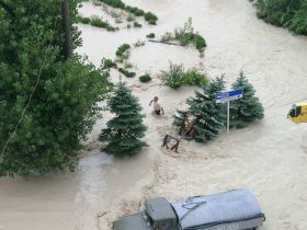 Крымск сразу после наводнения. Фото с сайта: sob.ru