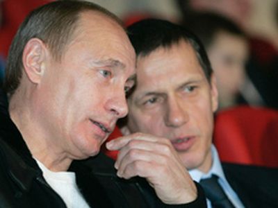Путин и Трутнев. Фото: uralweb.ru