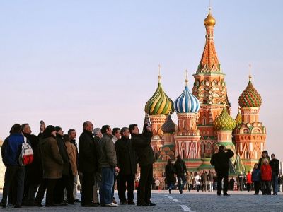 Туристы в России. Фото: sputniknews.ru