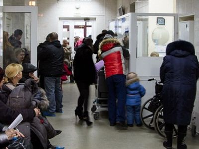 Очередь в поликлинике. Фото: runews24.ru