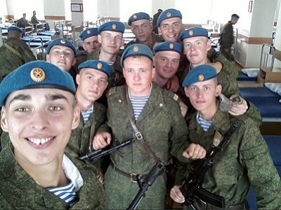 Омские десантники. Фото: Facebook Елены Рыковцевой