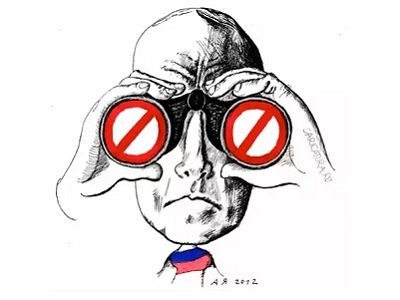 Запретители (карикатура А.Яковлева). Источник - http://caricatura.ru/