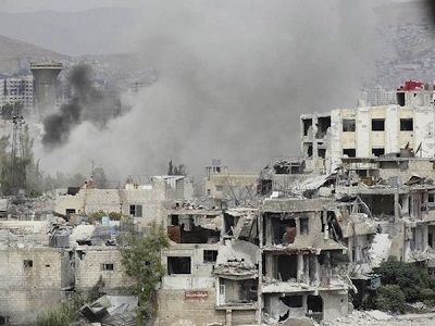 Разрушенный город в Сирии. Фото: Reuters