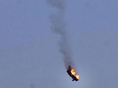 Сбитый МиГ-21 в Сирии. Фото: smo-sy.com