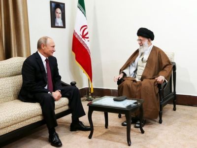 Путин и аятолла Хаменеи. Фото: farsi.khamenei.ir