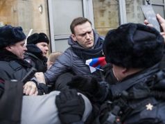 Задержание Алексея Навального. Фото: Евгений Фельдман, проект 