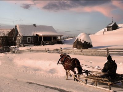 Деревня зимой. Фото: Smexkartinka.ru