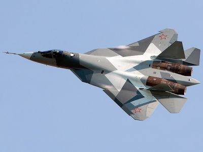 Истребитель Су-57. Фото: ru.wikipedia.org