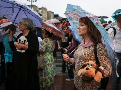 Марш матерей в Москве, 15.8.18. Фото: rtvi.com