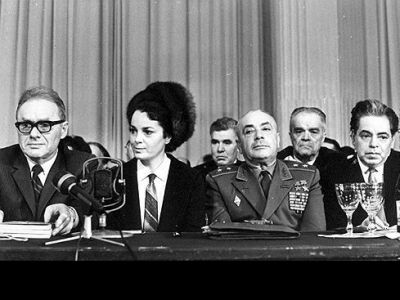 Президиум советского антисионистского комитета. Фото: blogs.7iskusstv.com/?p=7687