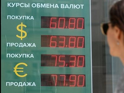 Курсы валют. Фото: ria.ru