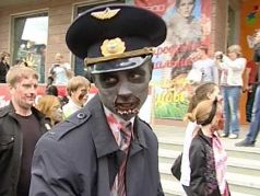 Зомби-парад. Фото: Четвертый канал
