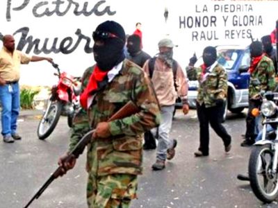 Мадуровские банды-парамилитарес в Венесуэле. Фото: critica24.com