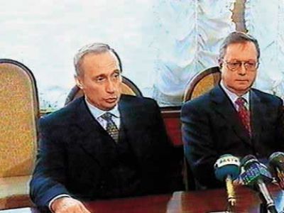 Владимир Путин и Сергей Степашин. Фото 1999 г.: itogi.ru