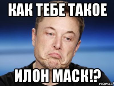 Как тебе такое Илон Маск. Фото: risovach.ru