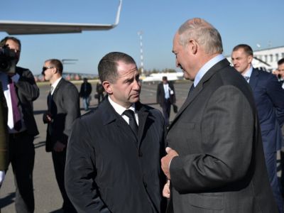 Михаил Бабич и Александр Лукашенко. Фото: belarus.mid.ru