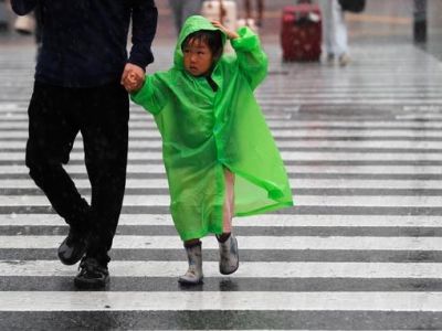Токио: перед тайфуном. Фото: Reuters