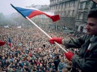 Революция в Чехословакии, 1989 г. Фото:.m.timpul.md