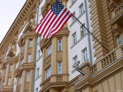 Здание посольства США в Москве. Фото: Наталья Селиверстова / РИА Новости