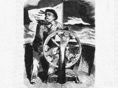 Отто фон Бисмарк: "Пока штормит — я у руля". Источник: wikimedia.org