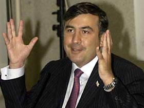 Саакашвили. Фото c сайта www.mezhdunarodnik.ru
