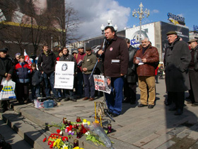 Митинг памяти Анны Политковской. Фото: Каспаров.ру