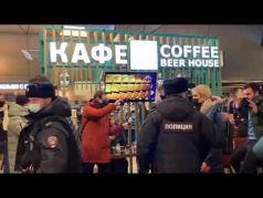 Задержание Соболь в аэропорту Внуково. Фото: YouTube