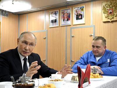 Владимир Путин на атомном подводном крейсере "Архангельск", 27.03.25. Фото: kremlin.ru